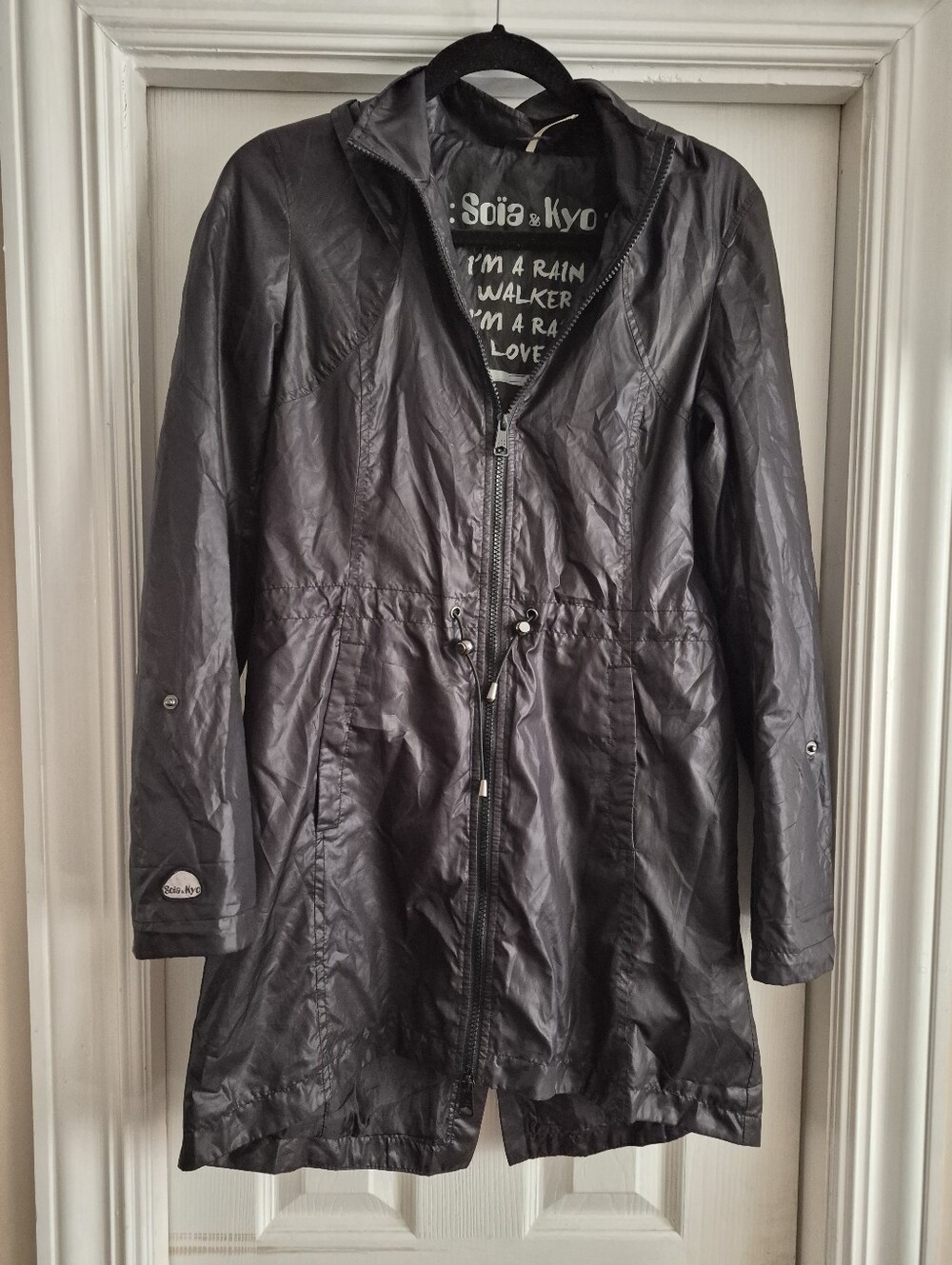 Soia & Kyö lightweight rain walker jacket size Small